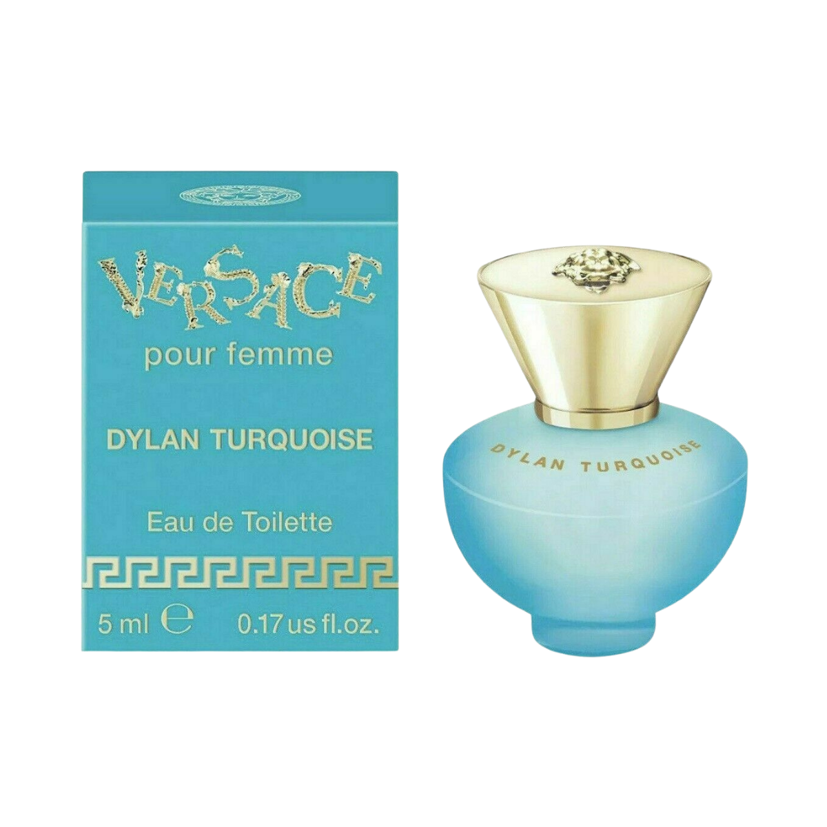 Versace Dylan Turquoise Miniature